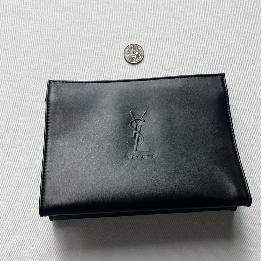 YSL YVES SAINT LAURENT BEAUTÉ Beauty Black Makeup Bag Toiletry Cosmetic …